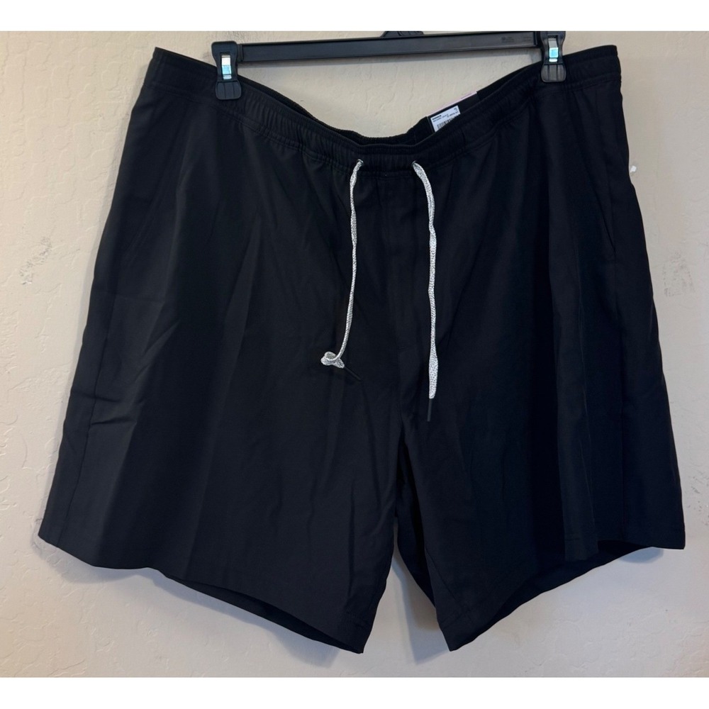 FLX Performance Lined Shorts Men XXL Black Athletic 7in Inseam Wicking NEW